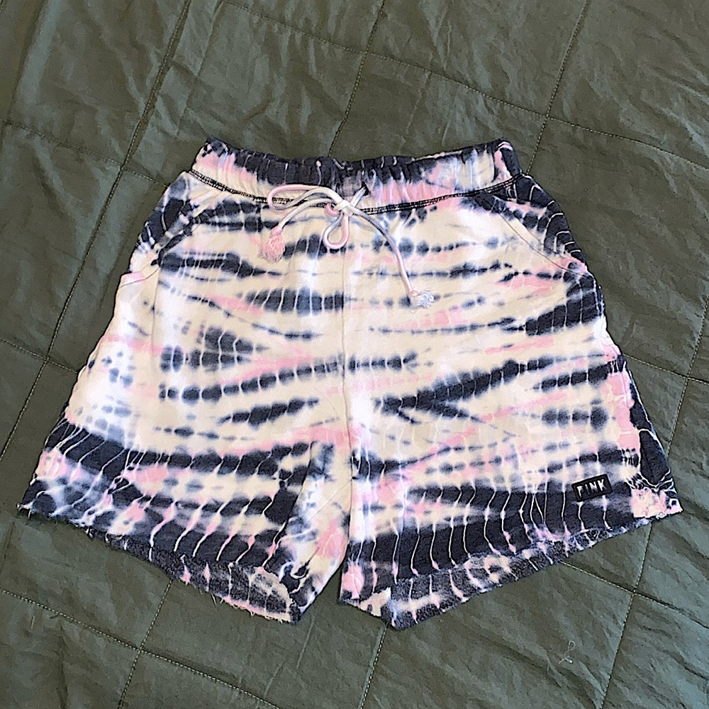 VS Pink Tie-Dye Shorts